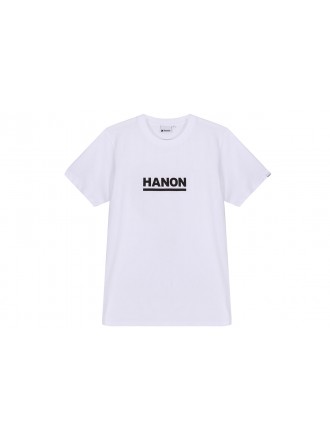 Maglietta Hanon Bar Logo "Bianco