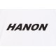 Hanon Maglietta veloce con logo "Bianco