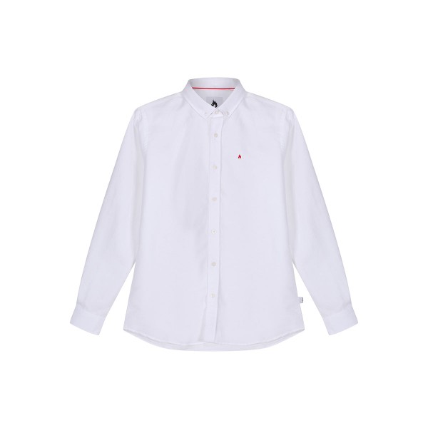 Camicia di lino Hanon "Bianco