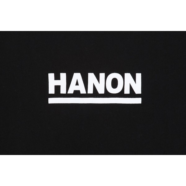 Hanon Bar Logo Felpa girocollo "Nero