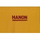 Felpa Hanon Bar Logo con girocollo "Senape Scuro"