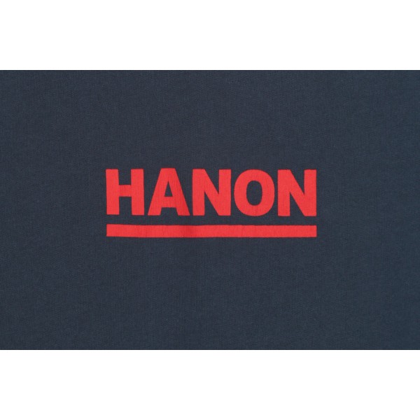 Hanon Bar Logo Felpa girocollo "Petrol Navy