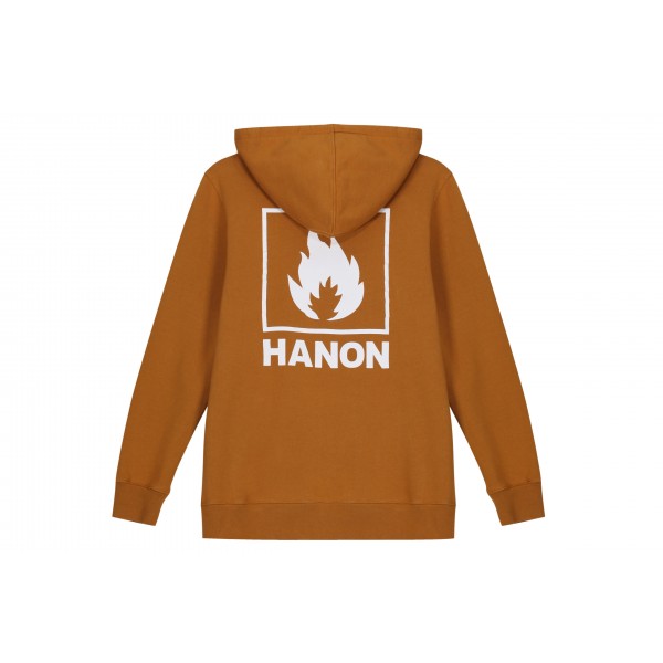Hanon Box Logo Felpa con cappuccio