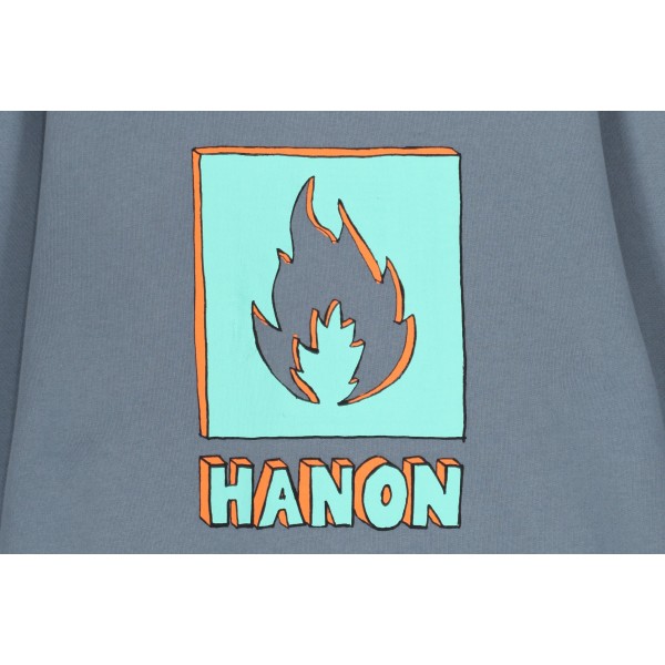 Felpa Hanon Crayon Shade Box Logo